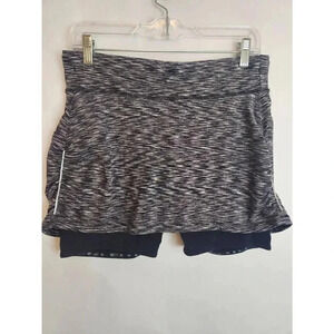 Athleta Space Dye Contender Skort 2-in-1 size Medium High Rise